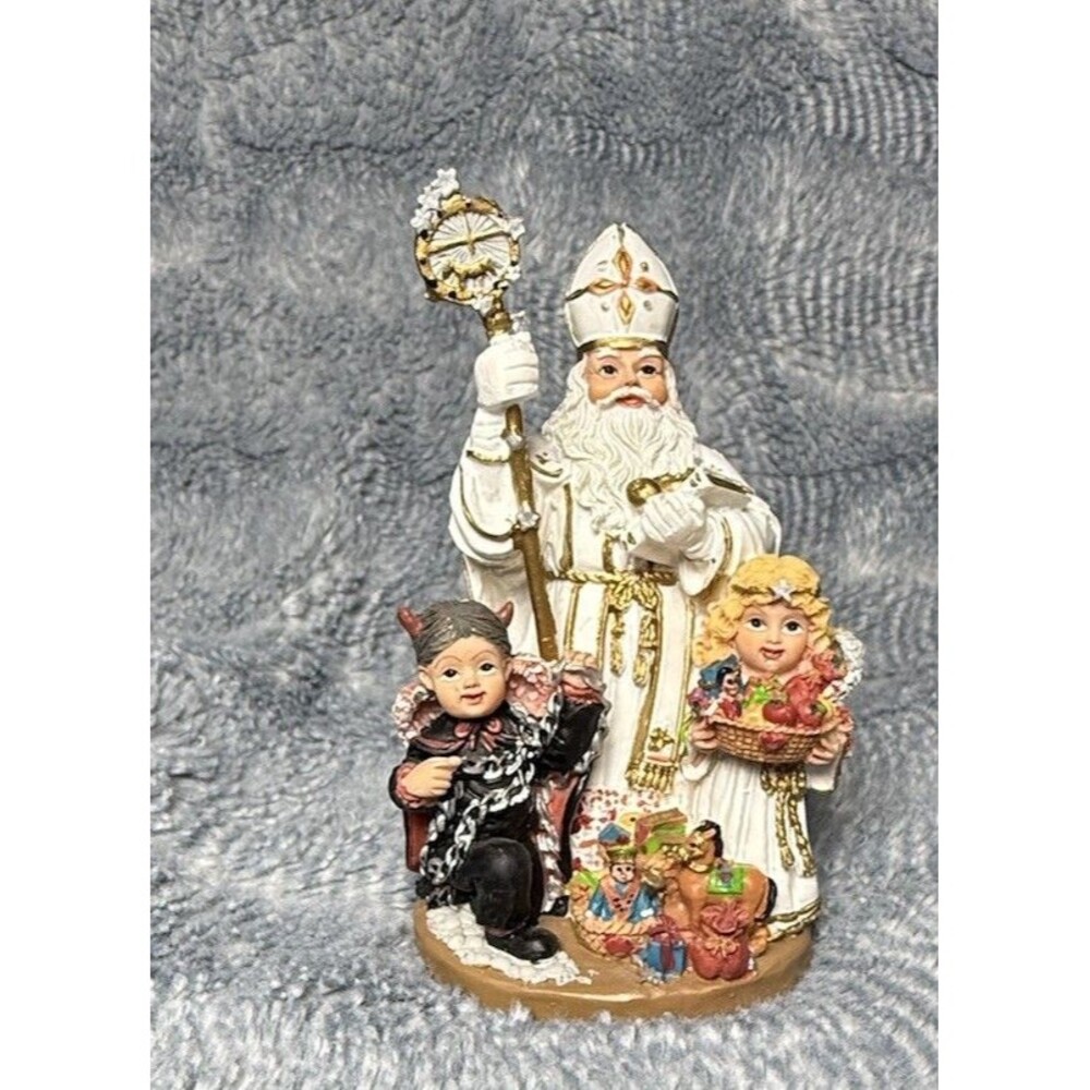 Sveti Miklavž Slovenia Santa Figurine 2004 International Santa Claus Collection